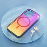 iphone 2023 apple new iphone 15 best phone case protective clarity magsafe magnetic clear case pink yellow girly colourful rainbow| iPhone 15,iPhone 15 Plus,iPhone 15 Pro Max,iPhone 15 Pro