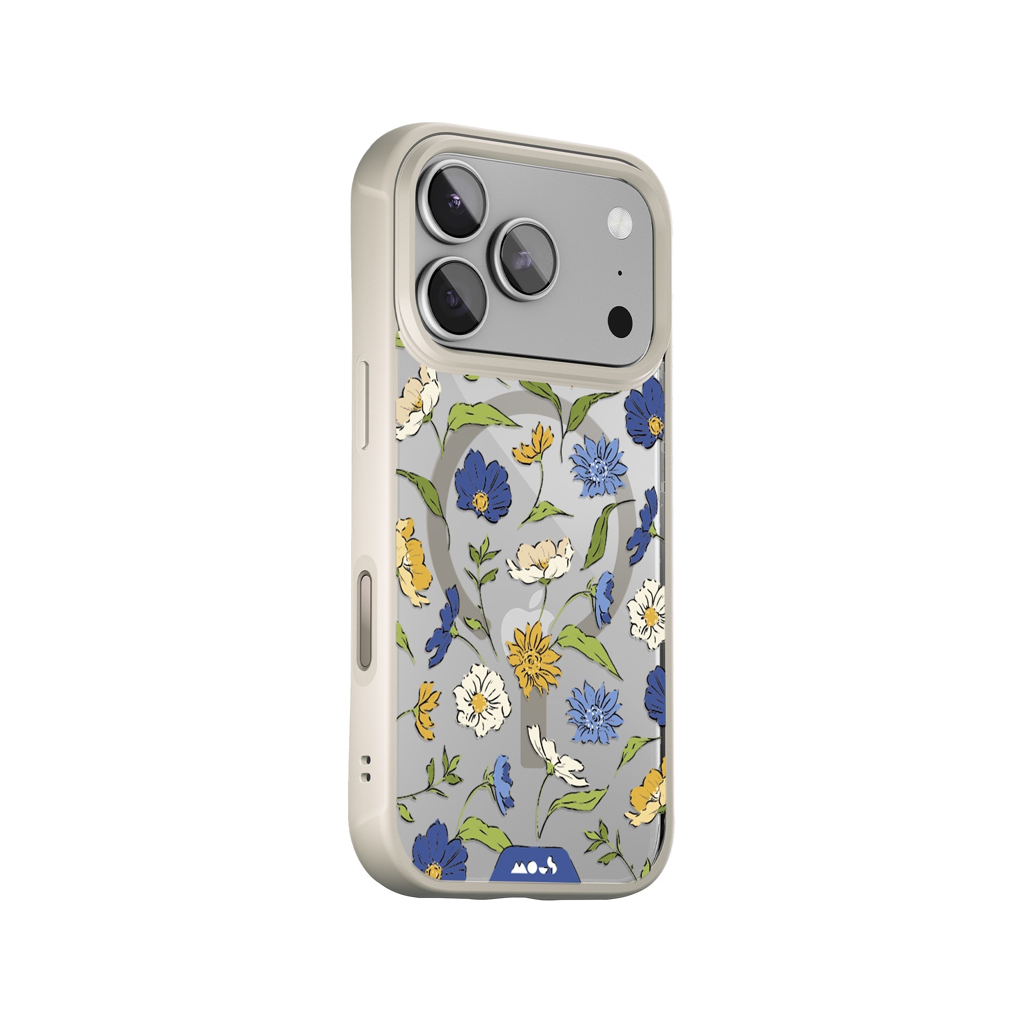 Floral Blue Protective Phone Case Floral Blue Protective Phone Case