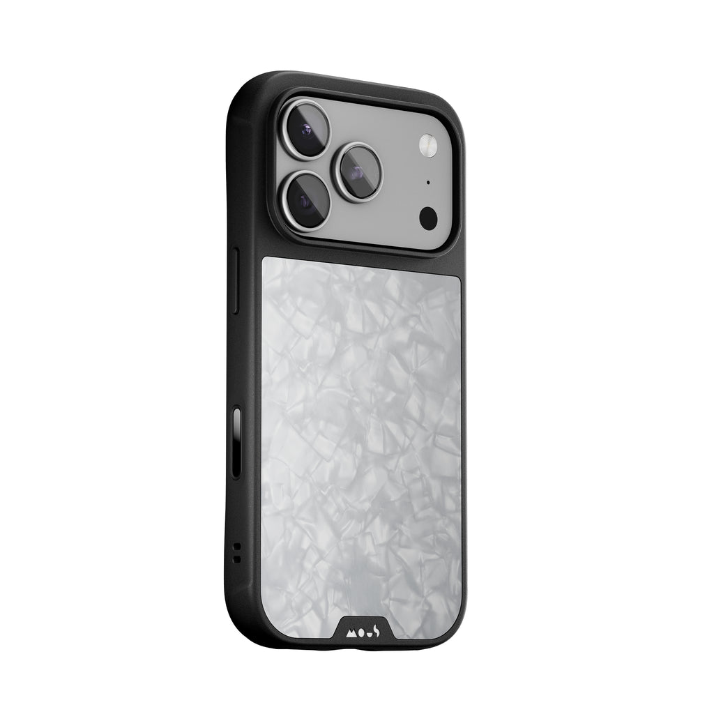 Silver Pearl Protective Phone Case