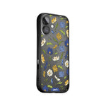 Floral Blue Protective Phone Case - Flowers