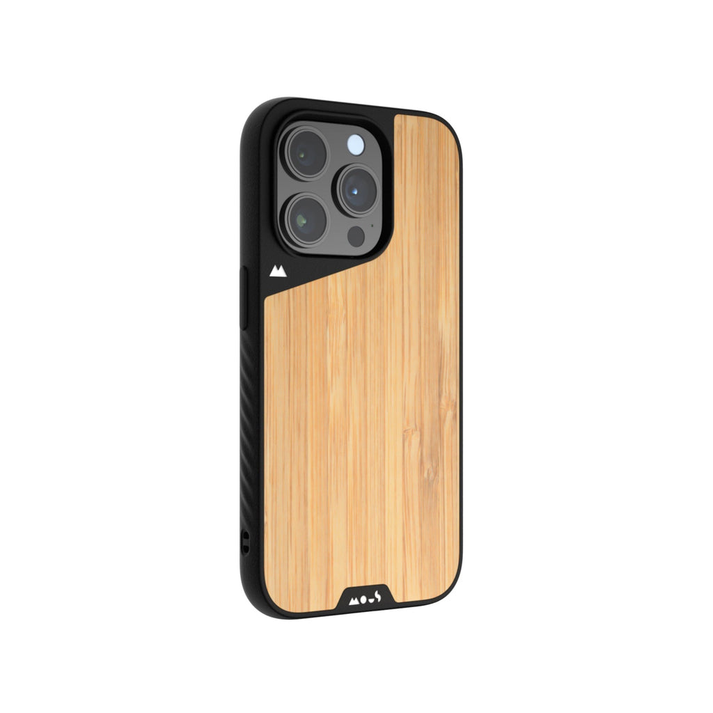 Pro Max Bamboo Iphone 11 Case Mous MagSafe® Compatible Bamboo