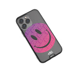 Clear Transparent iPhone Case Ben Eine Pink Smiley Face Qi | iPhone 14 Pro Max,iPhone 14 Pro,iPhone 15 Pro,iPhone 15 Pro Max