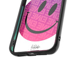 Clear Transparent iPhone Case Ben Eine Pink Smiley Face Qi | iPhone 14 Pro Max,iPhone 14 Pro