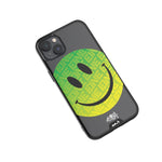 Clear Transparent iPhone Case Ben Eine Green Smiley MagSafe Wireless Charging | iPhone 14 Plus,iPhone14,iPhone 15,iPhone 15 Plus