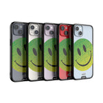 Clear Transparent iPhone Case Ben Eine Green Smiley MagSafe Wireless Charging | iPhone 14 Plus,iPhone14