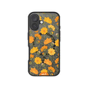 Flowers MagSafe® Compatible Printed Phone Case – Cosmos Orange