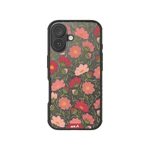 Flowers Printed Phone Case – Cosmos Pink