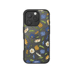 Floral Blue Protective Phone Case - Flowers