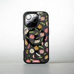 Floral Pink Protective Phone Case - Flowers MagSafe