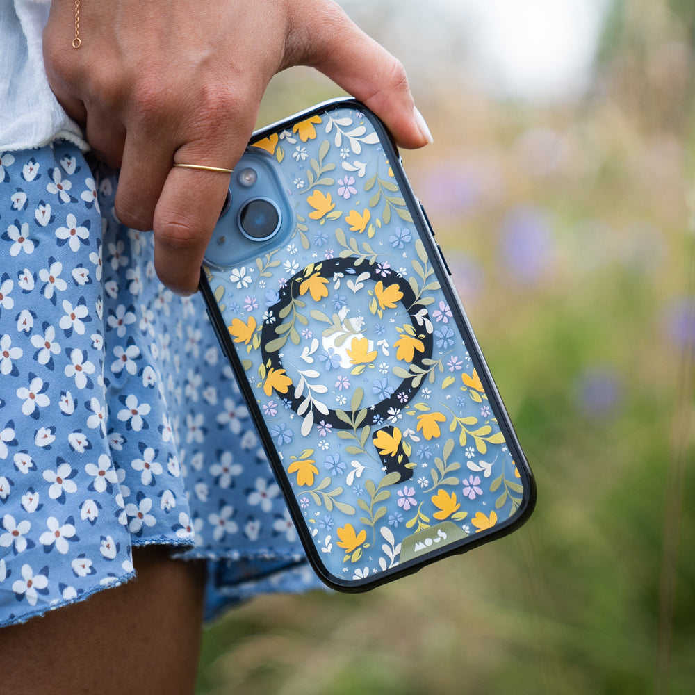 hover-image, Mous Phone Case Clear Floral Pattern Flowers | iPhone 15 Pro Max,iPhone 15 Pro,iPhone 15 Plus,iPhone 15,iPhone 14 Pro Max,iPhone 14 Pro,iPhone 14 Plus,iPhone 14