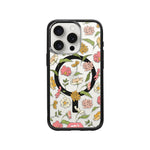 Mous Phone Case Clear Floral Pattern Flowers | iPhone 15 Pro Max,iPhone 15 Pro,iPhone 15 Plus,iPhone 15,iPhone 14 Pro Max,iPhone 14 Pro,iPhone 14 Plus,iPhone 14