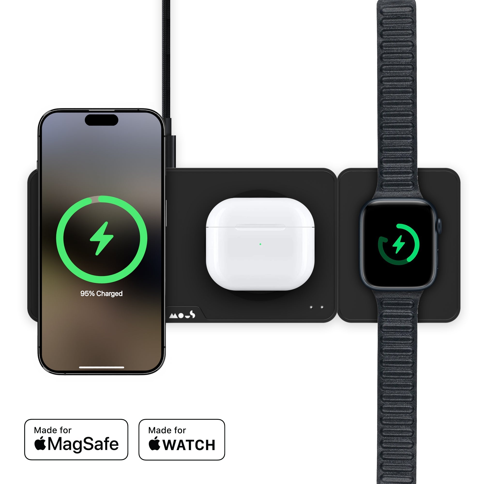 Apple watch 4 wireless charging sale