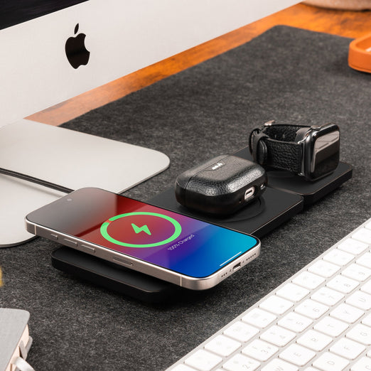 Revolutionary super-fast charging pad: Transform the way you power up. Effortlessly charge your devices at blazing speeds with this cutting-edge charging pad.