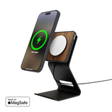 Walnut Charging Stand with MagSafe®