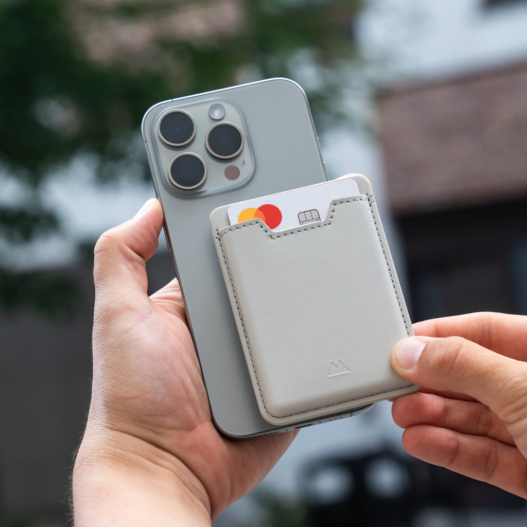 Mous | Card Wallet - Stone