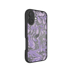 Marbled Lilac Purple Printed Phone Case - Clarity