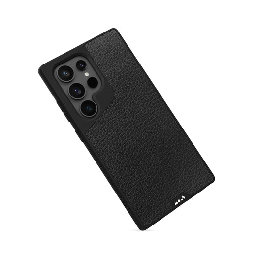 Limitless 5.0 Black Leather magnetic case for Galaxy S24 ULTRA with MagSafe® technology - unbeatable protection and seamless compatibility