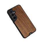 Limitless 5.0 Walnut magnetic case for Galaxy S24 & S24 Plus with MagSafe® technology - unbeatable protection and seamless compatibility | Galaxy S24,Galaxy S24 Plus