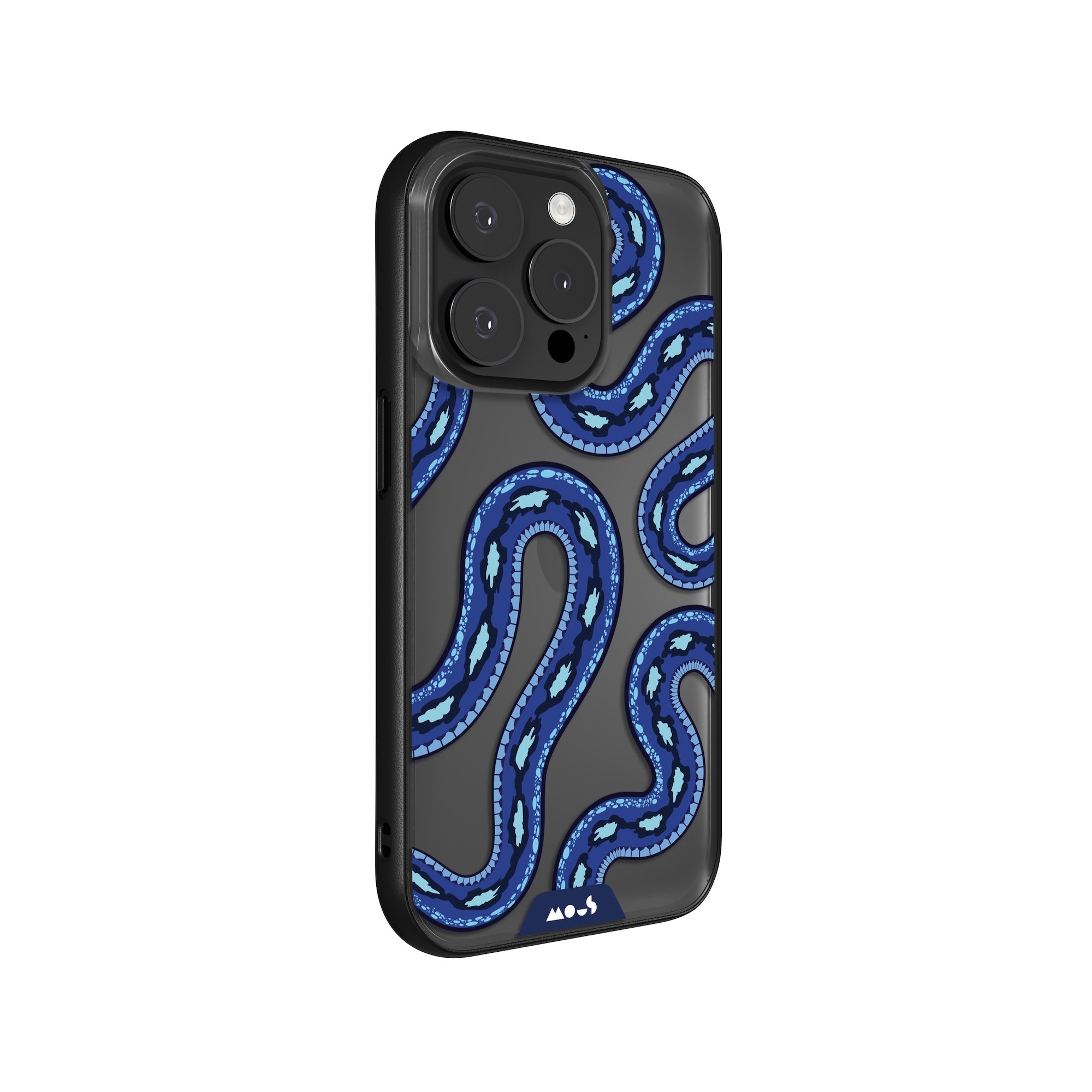 Mous | Blue Viper Protective Phone Case - Clarity x Serpent