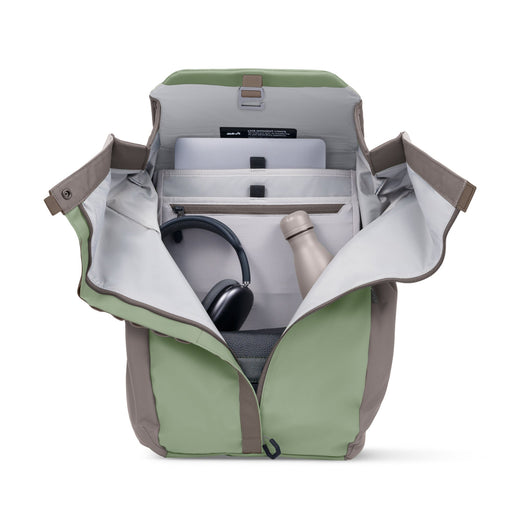 Everyday Day Backpack Water-Resistant Protective Bag Sage Green