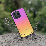 Clear colour pink iridescent purple iPhone case | iPhone 15 Pro Max,iPhone 15 Pro