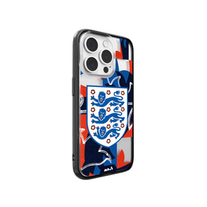 England Three Lions Printed Phone Case - Clarity