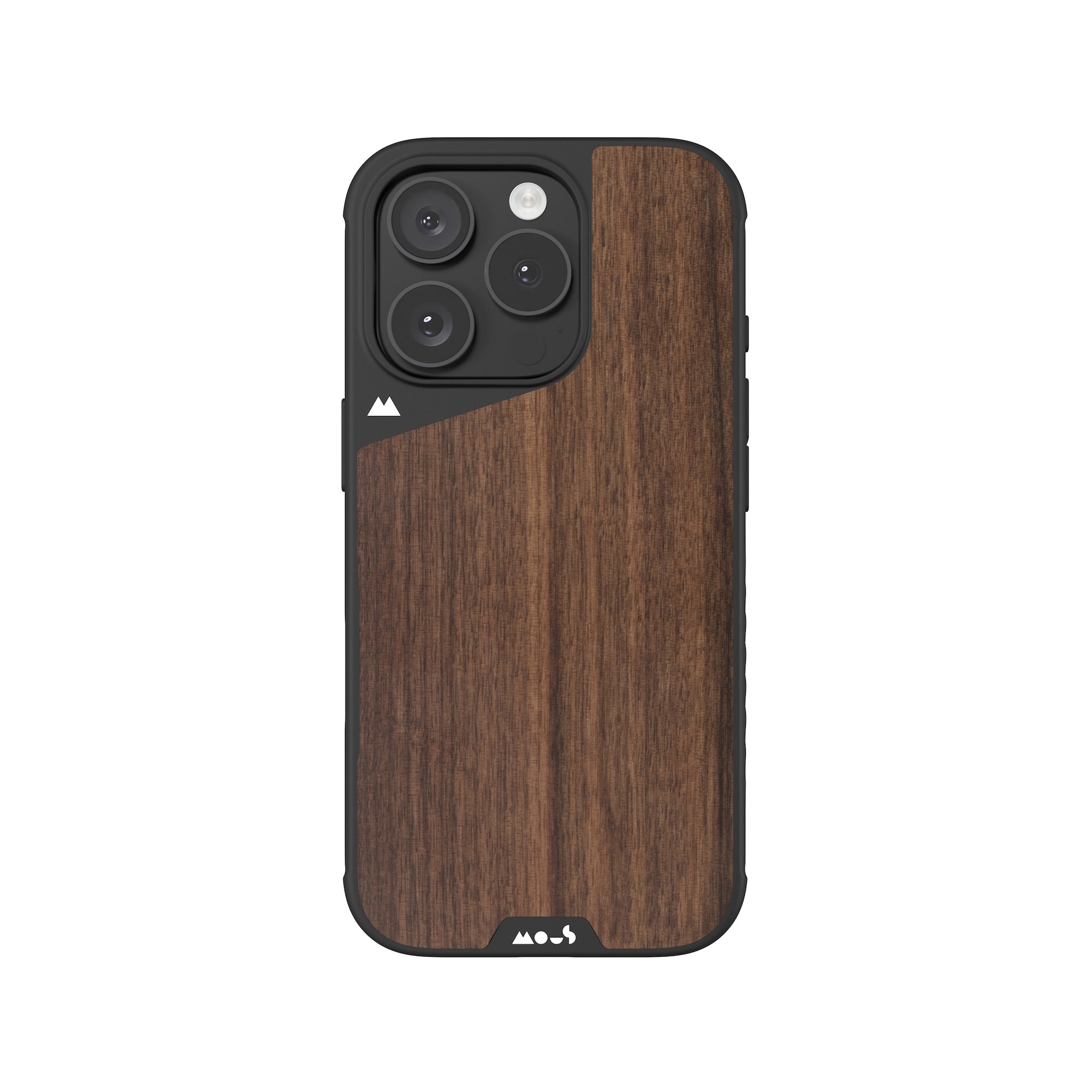 Mous | Walnut Protective Phone Case with Camera Control Button