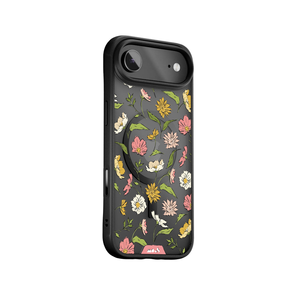 Floral Pink Protective Phone Case - Flowers MagSafe