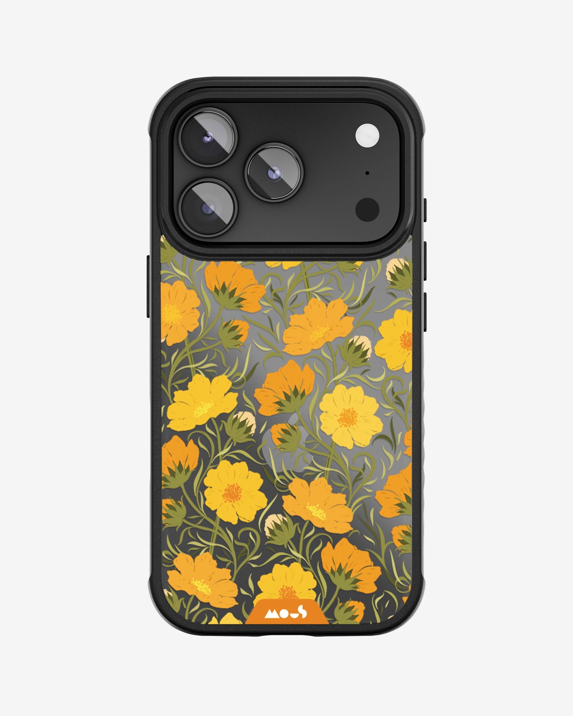 Mous | Cosmos Orange Protective Phone Case - Flowers