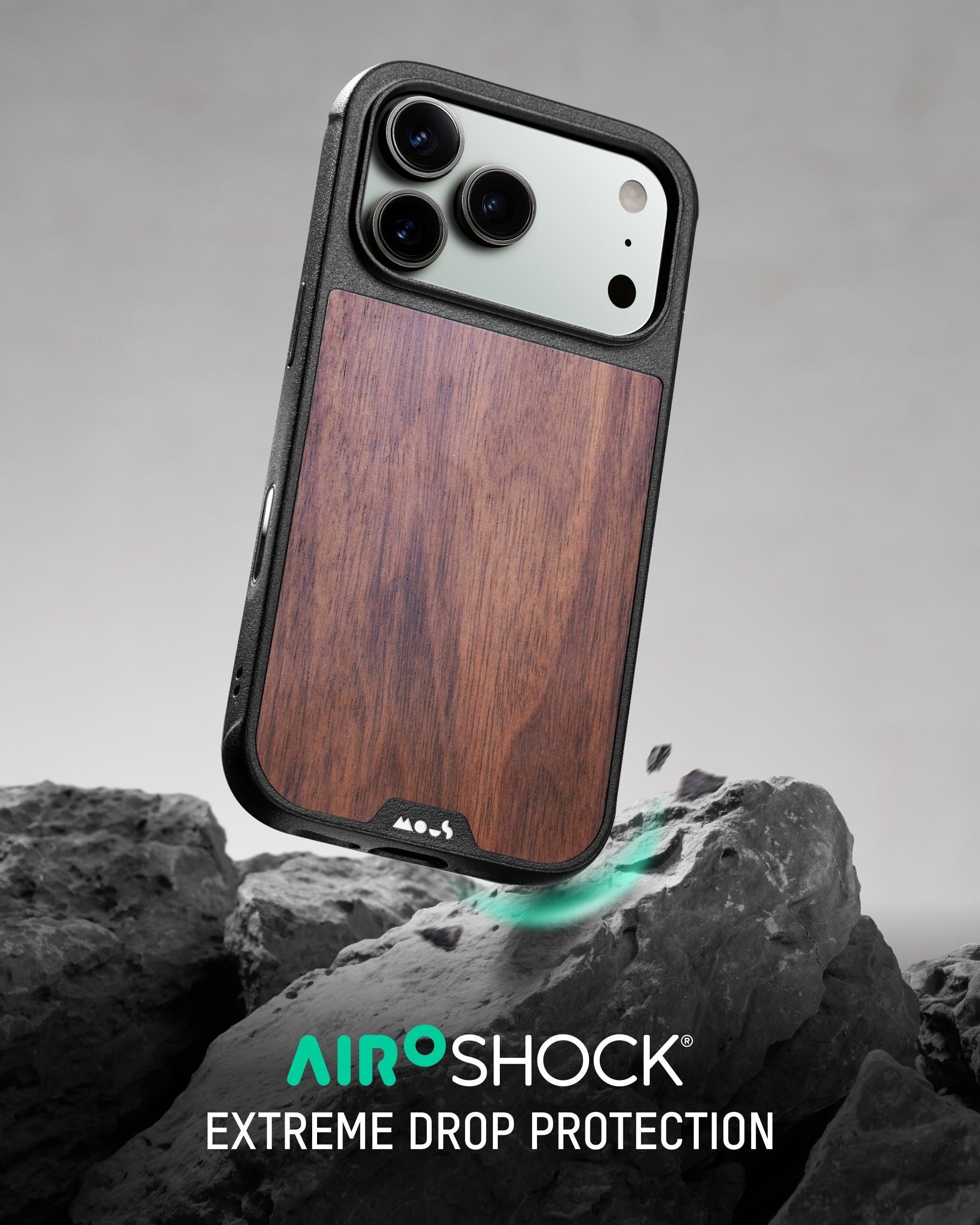 Mous | Walnut Protective Phone Case - Limitless