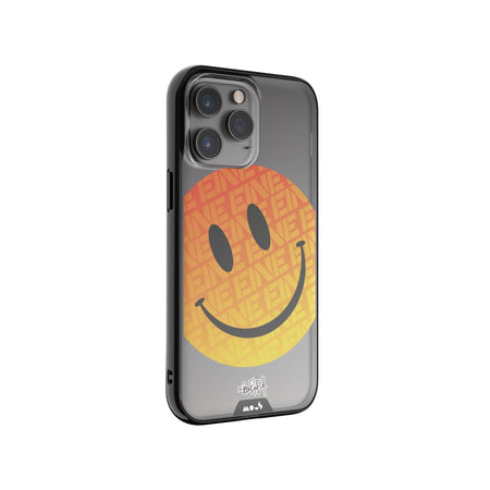 Orange Smiley Protective Phone Case - Ben Eine MagSafe