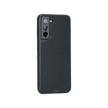 Black Leather Protective Galaxy S21 Case