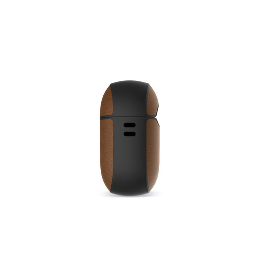Airpods brown leather protective case wireless charging