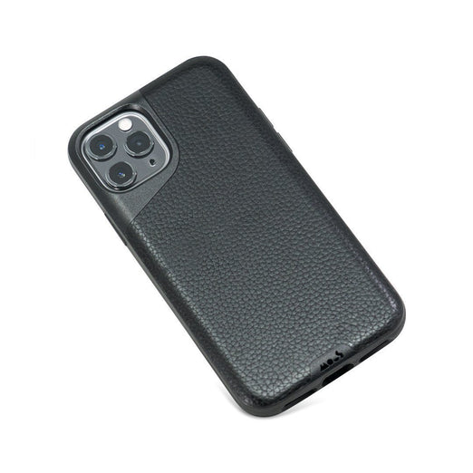 Black Leather Tough iPhone 11 Pro Max Case