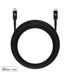 Apple iPhone certified charging cable lightning to USB-C safe quick fast charging long-lasting cable | 3m