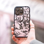 hover-image, Clear Protective Phone Case Transparent Qi Wireless Charging Marbled Dusky Pink Design | iPhone 14 Pro Max,iPhone 14 Pro,iPhone 14 Plus,iPhone 14,iPhone 13 Pro Max,iPhone 13 Pro,iPhone 13,iPhone 13 mini,iPhone 12 Pro Max,iPhone 12 Pro,iPhone 12,iPhone 12 mini,iPhone 15 Pro,iPhone 15 Pro Max,iPhone 15,iPhone 15 Plus