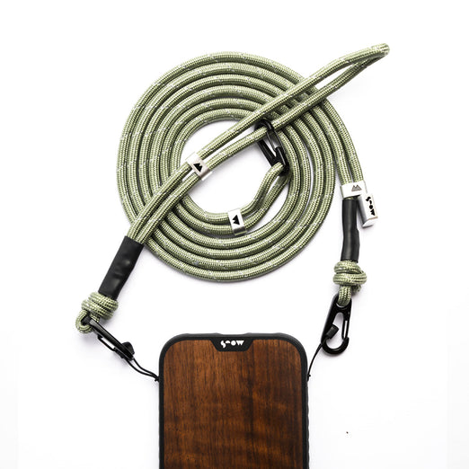 Sage Green Phone Sling Lanyard Wrist Strap