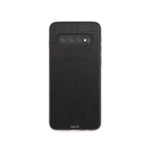 Black Leather Protective Samsung S10 Case | Galaxy S10