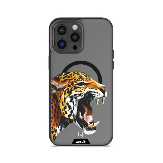 hover-image, iPhone Magsafe Compatible Henry Fraser Jaguar Clear Case Protective