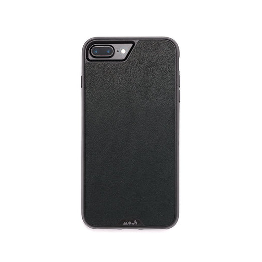 hover-image, Black Leather Unbreakable iPhone 8 Plus Case